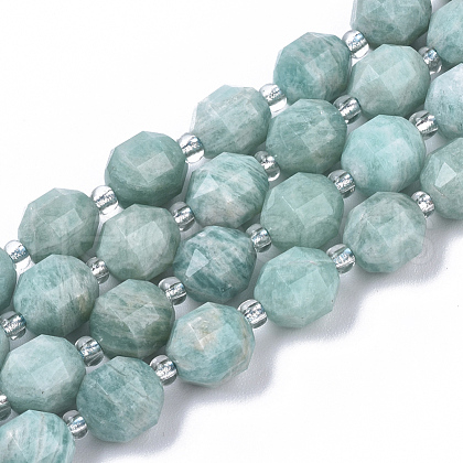 Natural Amazonite Beads Strands G-R462-06-1