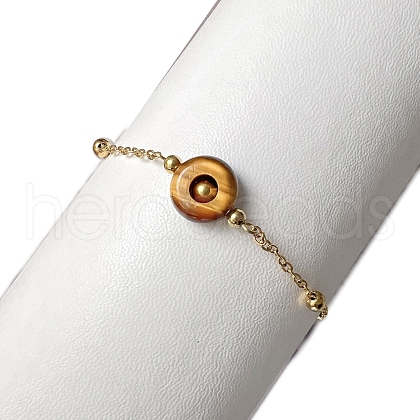 Stainless Steel link Bracelets for Women PW-WGFF91A-02-1