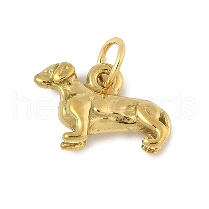 304 Stainless Steel Pendants STAS-P391-01A-G-1