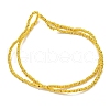 Electroplated Synthetic Non-Magnetic Hematite Beads Strands G-I360-C02-01-2