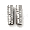 Non-Tarnish 201 Stainless Steel Tube Beads STAS-Z049-05P-1