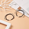 Mother's Day Jewellery 2Pcs 2 Style Natural Pearl Braided Bead Bracelets Set with Nylon Cord for Women BJEW-JB09141-02-2