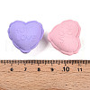 Rubberized Style Acrylic Beads SACR-N018-16-3