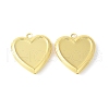 304 Stainless Steel Locket Pendants STAS-K192-09G-1