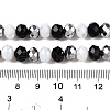 Transparent Glass Beads Strands GLAA-T023-09A-5