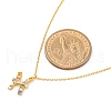 925 Sterling Silver Colorful Cubic Zirconia Constellation Pendant Cable Chain Necklaces for Women STER-R009-01G-05-5