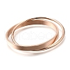 304 Stainless Steel Bangles BJEW-V004-01RG-4