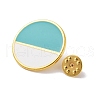 Golden Alloy Brooches JEWB-K020-01F-G-3