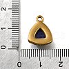 Natural Lapis Lazuli Triangle Charms STAS-D310-02G-03-3