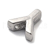 304 Stainless Steel Charms STAS-R138-07P-Y-2