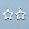 201 Stainless Steel Charms STAS-H436-41S-3