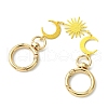 Brass Moon Sun Link Bag Extender Chains FIND-JF00146-02-2