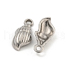 Non-Tarnish 304 Stainless Steel Pendants STAS-I307-507P-2