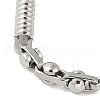 Non-Tarnish 304 Stainless Steel Column Link Bracelets for Men BJEW-B093-02P-2