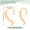 Unicraftale 32Pcs 2 Colors 
Alloy Ear Cuff Findings FIND-UN0015-92-3