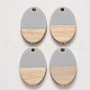 Resin & Wood Pendants RESI-S384-007A-E01-1