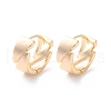 Rack Plating Brass Hoop Earrings EJEW-S241-14G-1