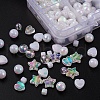 Eco-Friendly Transparent & Opaque Poly Styrene Acrylic Beads Set DIY-YW0005-04-5