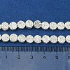 Electroplated Natural Lava Rock Beads Strands G-I360-M01-04-4