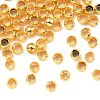 Brass Crimp Beads KK-S509-01G-01-1