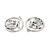 Tibetan Style Alloy Pendants TIBE-B001-25AS-2