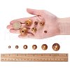 Round Wood Beads WOOD-PH0008-75-4