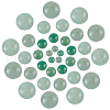 Natural Green Aventurine Cabochons G-GA0001-06-1