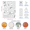 Custom Stainless Steel Cutting Dies Stencils DIY-WH0289-046-2