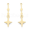 201 Stainless Steel Pendants STAS-N090-LA951-2-1