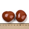 Mother's Day Gifts Heart Natural Red Jasper Palm Stone G-C186-03E-2
