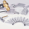 Iron Metal Stamps AJEW-BC0005-56G-2