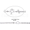304 Stainless Steel Cable Chains CHS-CJ0001-16P-2