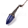 Natural Lapis Lazuli Dowsing Pendulums G-L524-06R-01-3