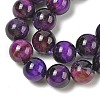 Natural Tiger Eye Beads Strands G-B133-A02-6MM-04-4
