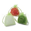 Organza Gift Bags with Drawstring X-OP-R016-9x12cm-11-3