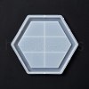 DIY Hexagon Tray Display Decoration Silicone Molds X-DIY-G067-05C-3