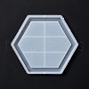 DIY Hexagon Tray Display Decoration Silicone Molds X-DIY-G067-05C-3