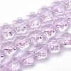 Transparent Glass Beads GLAA-Q066-10mm-C16-1