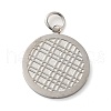 Non-Tarnish 304 Stainless Steel Pendants STAS-C086-05B-P-1