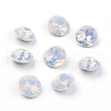 Pointed Back & Back Plated K9 Glass Rhinestone Cabochons RGLA-J012-10mm-234-1