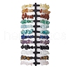 12Pcs Natural & Synthetic Gemstone Chips Stretch Bracelets For Women Men BJEW-JB11341-2