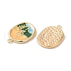 Brass Enamel Pendants X-KK-S368-09G-2