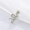Brass Snake Clip on Nose Rings WGF4B6F-02-1