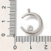 304 Stainless Steel Crystal Rhinestone Pendants STAS-P371-054P-3