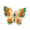 Rack Plating Brass Micro Pave Cubic Zirconia Pendants X-KK-E281-04G-02-2