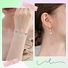 SUNNYCLUE 150Pcs 5 Color Transparent Glass Beads GGLA-SC0001-58-5