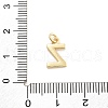 Rack Plating Brass Pendants KK-C065-03Z-G-3