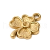 Ion Plating(IP) 304 Stainless Steel Pendant Rhinestone Settings STAS-N103-61G-2