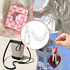 Beebeecraft 2Pcs 2 Styles ABS Plastic Pearl Pendant Decorations AJEW-BBC0002-34-6