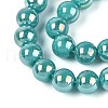 Electroplate Opaque Glass Beads Strands GLAA-T032-P10mm-AB12A-3